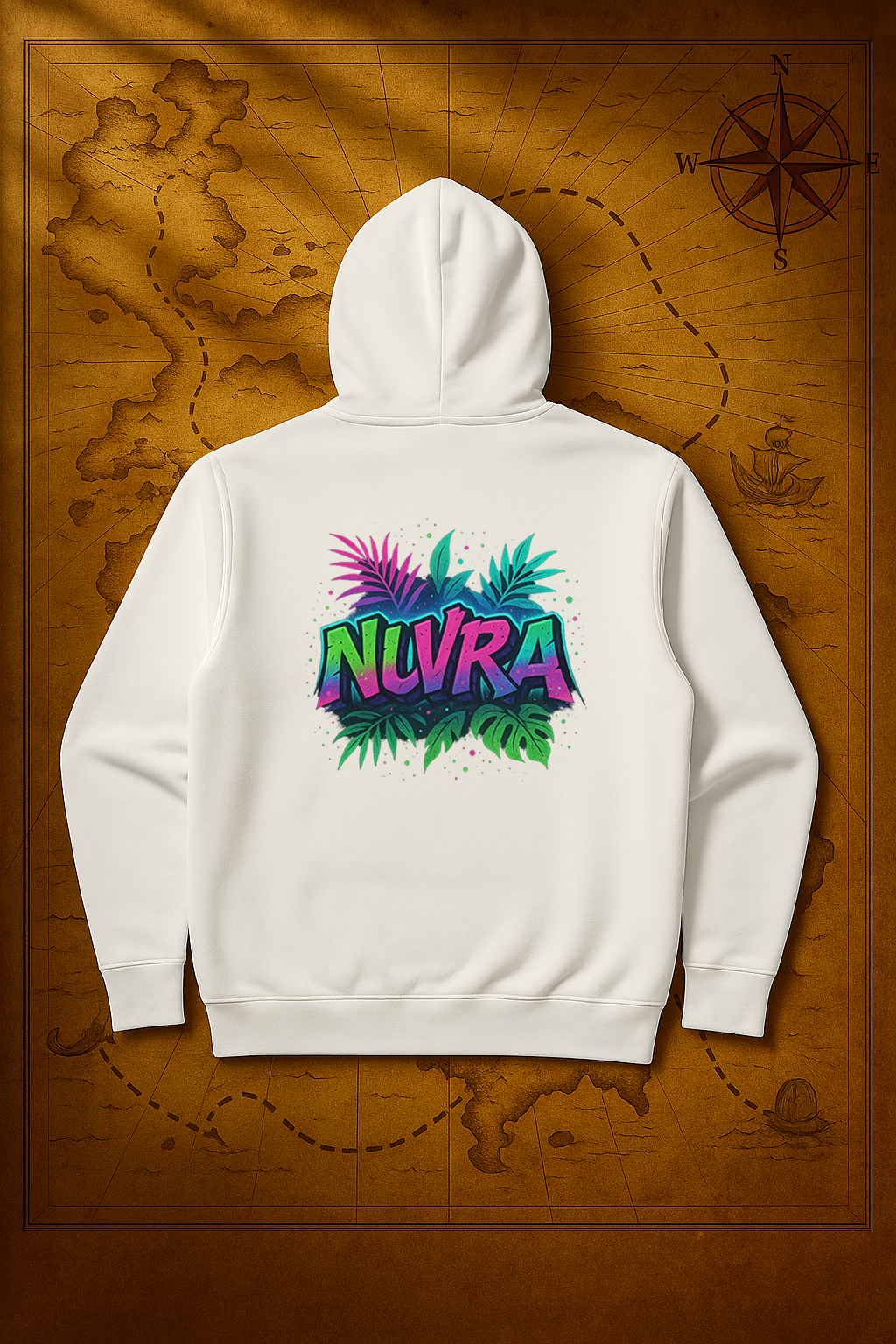 Hoodie NUVRA × Tropical Vibes