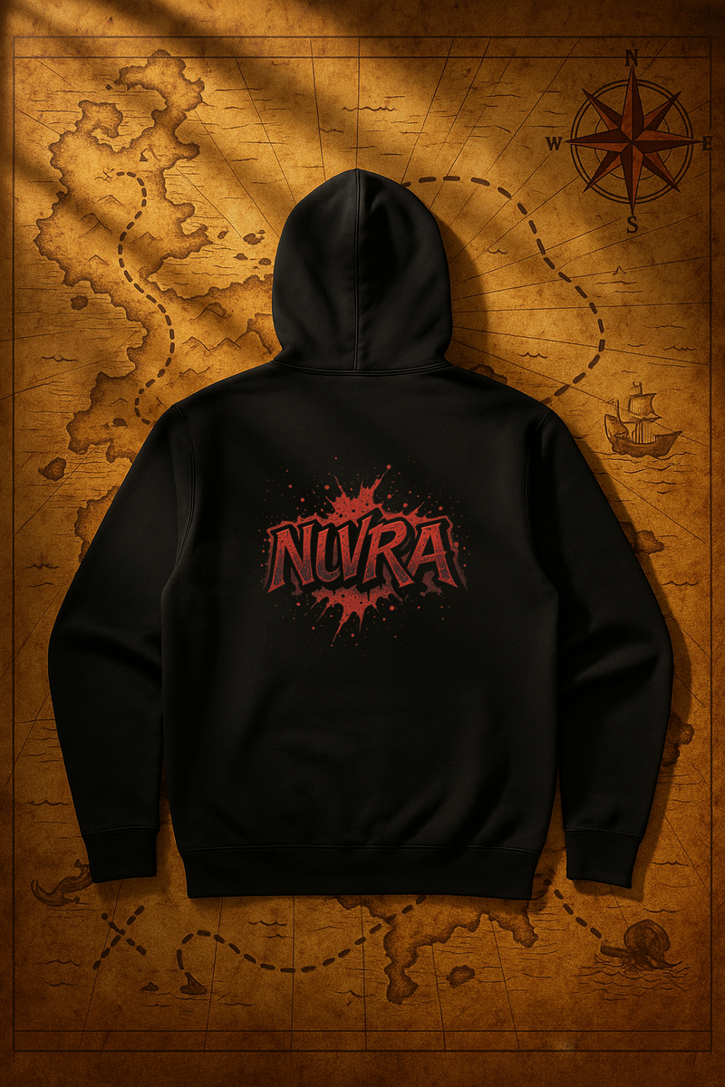Hoodie NUVRA × Blood Splash
