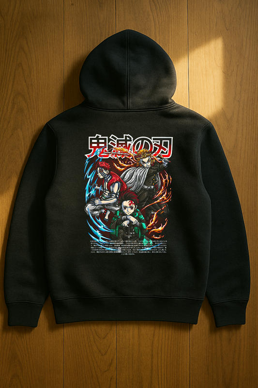 Demon Slayer – Upper Moon Akaza Hoodie