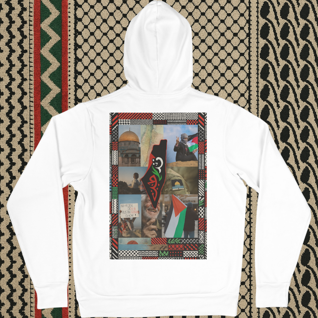 Hoodie NUVRA × Heritage Collage