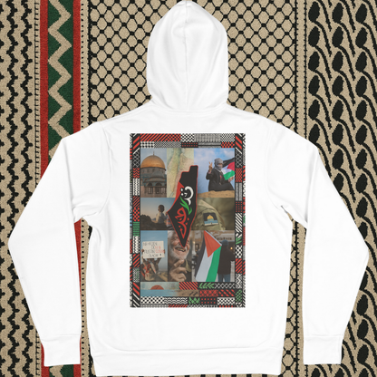 Hoodie NUVRA × Heritage Collage