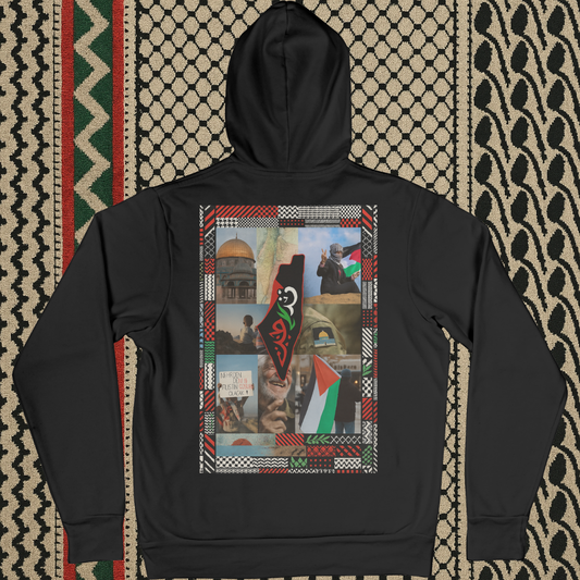 Hoodie NUVRA × Heritage Collage