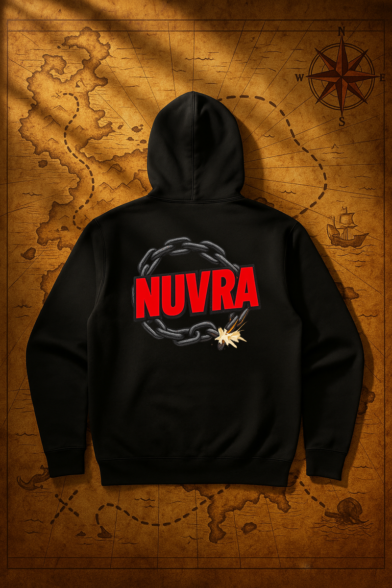 Hoodie NUVRA × Broken Chains