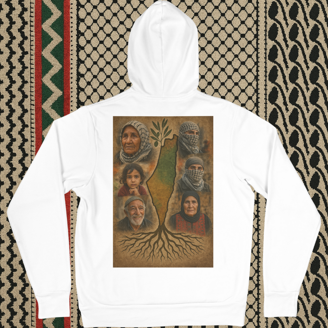 Hoodie NUVRA × Roots of Resistance