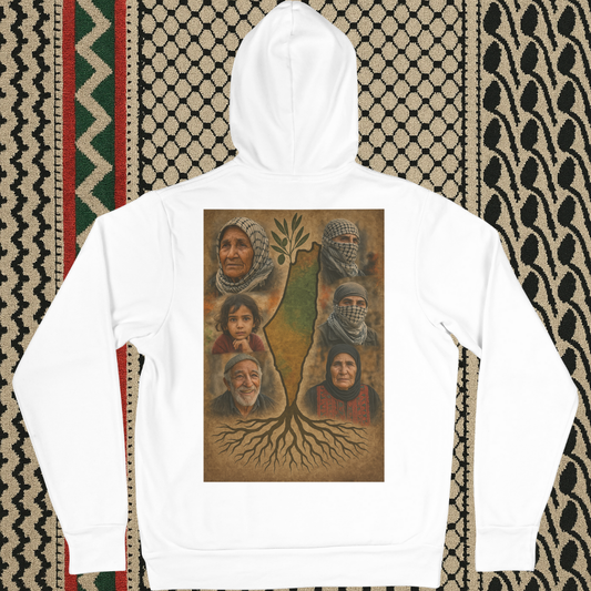 Hoodie NUVRA × Roots of Resistance