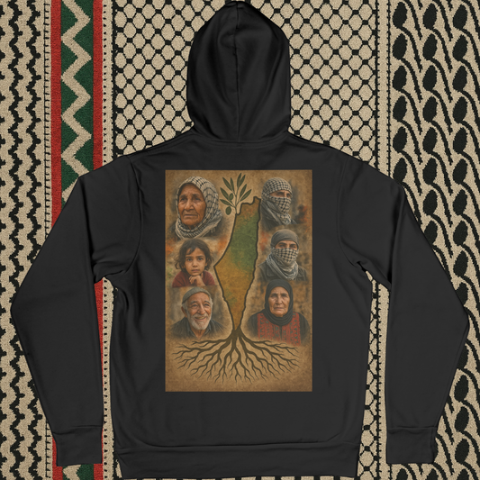 Hoodie NUVRA × Roots of Resistance