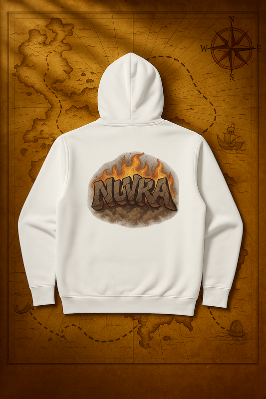 Hoodie NUVRA × Burning Stone