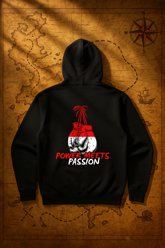 Power Meets Passion  Hoodie